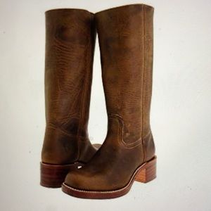 Frye Campus 14L Dark Brown Leather Size 6.5